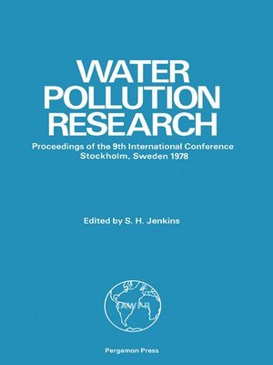 cover image of Ninth International Conference on Water Pollution Research